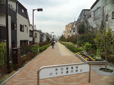 品川区西小山緑道の画像1