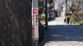 刀根山高校裏の長くて急な坂