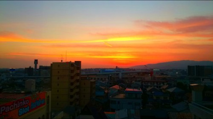 ラブラブ絶景の夕日スポット 情報ページ 蛍池地域密着の賃貸情報サイト アサヒ不動産相談室