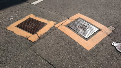 目に見える豊中市/池田市の境界線の画像1