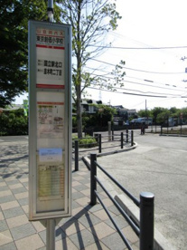 東京創価小学校バス停の画像1