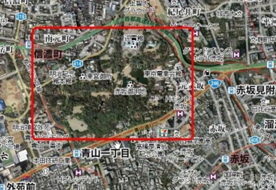 赤坂御用地の画像1