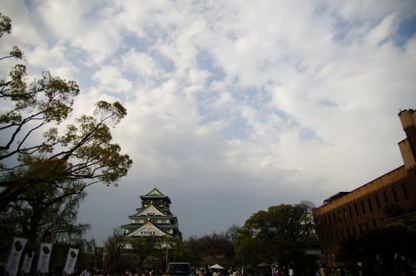 遠景からの大阪城天守閣も美しい 大阪城の画像2