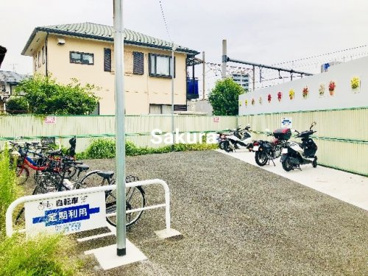 生麦駅西口自転車駐車場の画像1