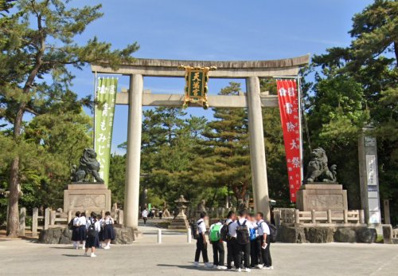 【北野天満宮】一の鳥居の画像1