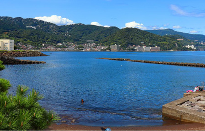 網代温泉海水浴場の画像1