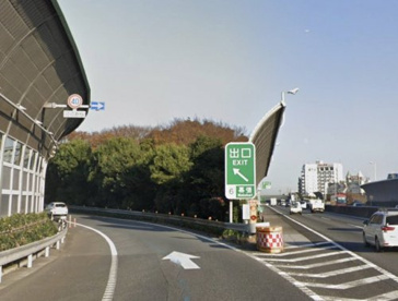 京葉道路 幕張IC 下り 出口の画像1