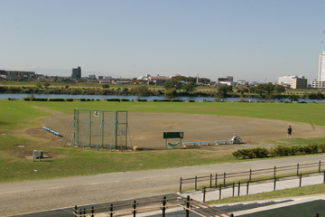 多摩川丸子橋緑地野球場の画像1
