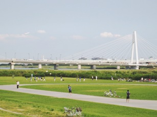 多摩川大師橋緑地の画像1