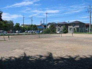 鎮守前公園・テニスコートの画像