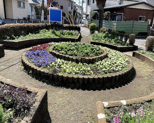 森野３丁目花壇公園の画像