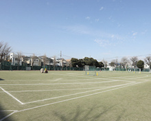 田園調布学園テニスコート