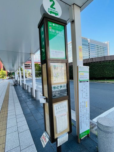 豊洲駅前　バス停