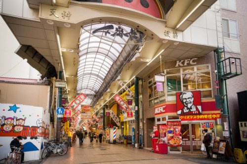 天神橋筋四番街商店街の画像