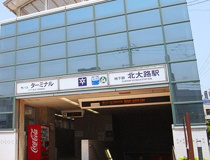 地下鉄北大路駅