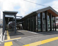 京福北野白梅町駅