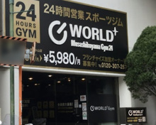 ワールドプラスジム武蔵小山店