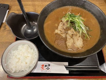 ホルモンカレーうどん ごはんもついてきます うどん居酒屋 麦笑の画像1