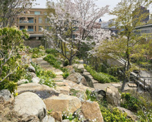 公園 ガーデンシティ品川御殿山公開空地