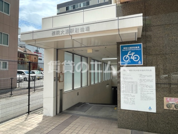 薬院大通駅駐輪場の画像1