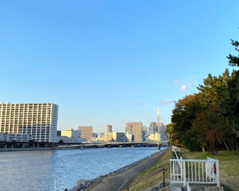 京浜運河緑道公園の画像1