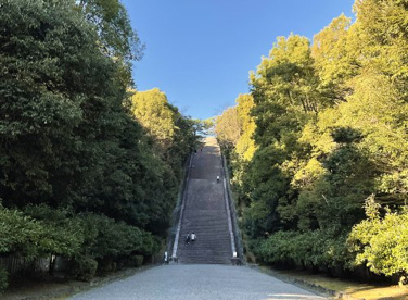 伏見桃山陵 大階段の画像1