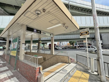 谷町線平野駅7番出口の画像1