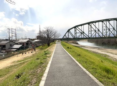 宇治川堤防【向島西堤町付近】の画像2