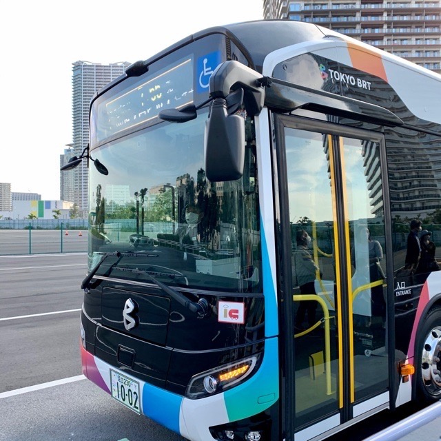 BRT「晴海ふ頭公園」バス停