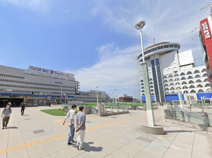 柏駅東口ペデストリアンデッキ