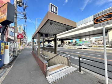 谷町線長原駅3番出口の画像1