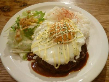 土日限定ロコモコプレート うさぎCafe おひさまの画像3