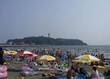 片瀬西浜海水浴場の画像1