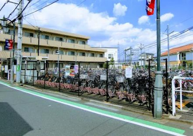 柴崎駅西自転車等駐車場の画像1