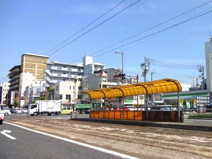 とさでん交通　上町二丁目電停